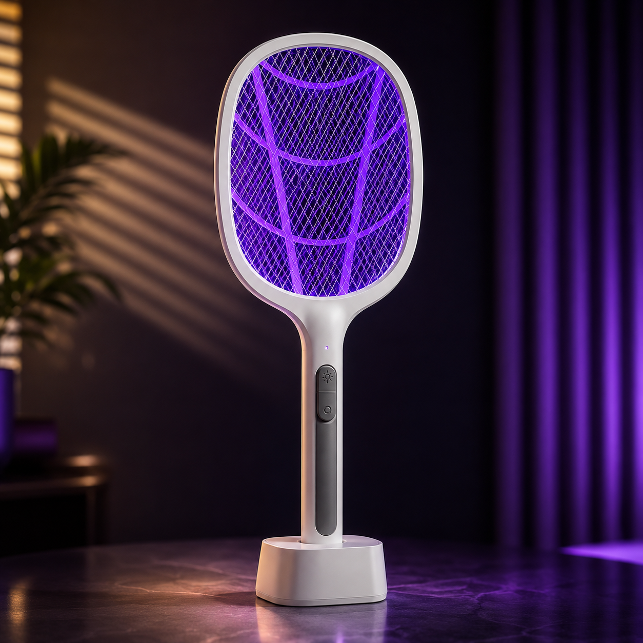 MosquiZap™ — Raqueta Eléctrica Mata-Mosquitos 2 en 1